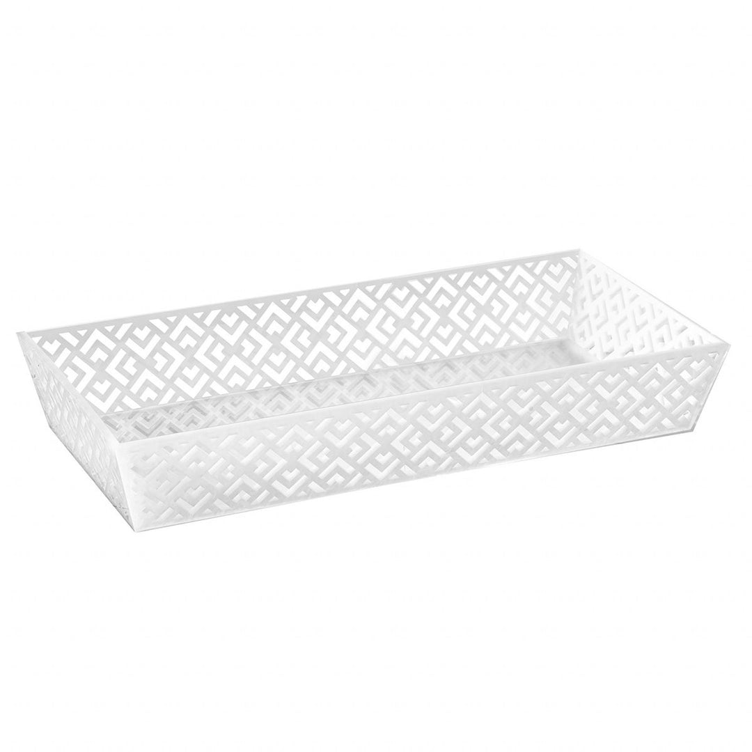 Laser Cut Tray - White Pearl