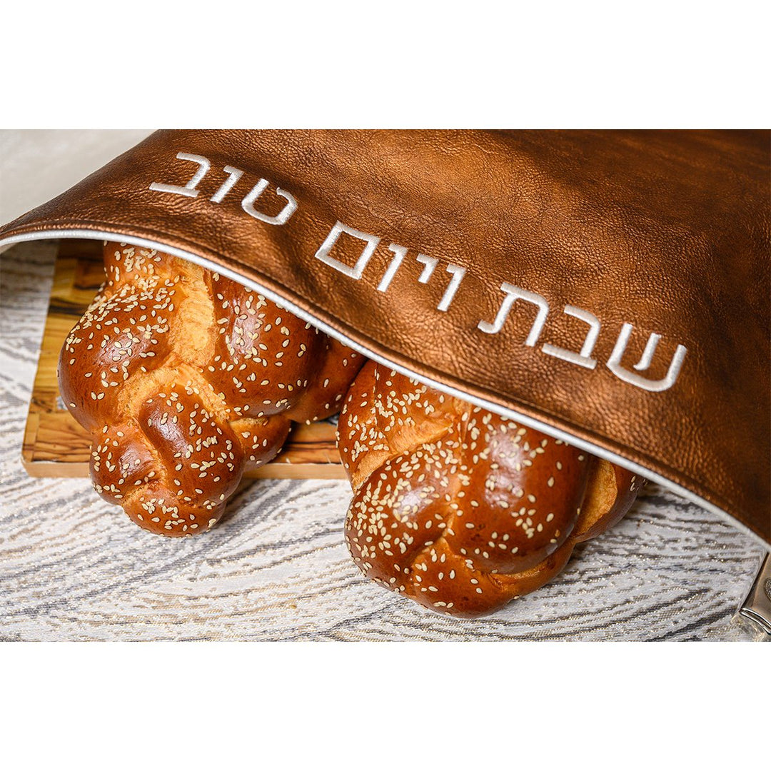Bronze Challah Cover
