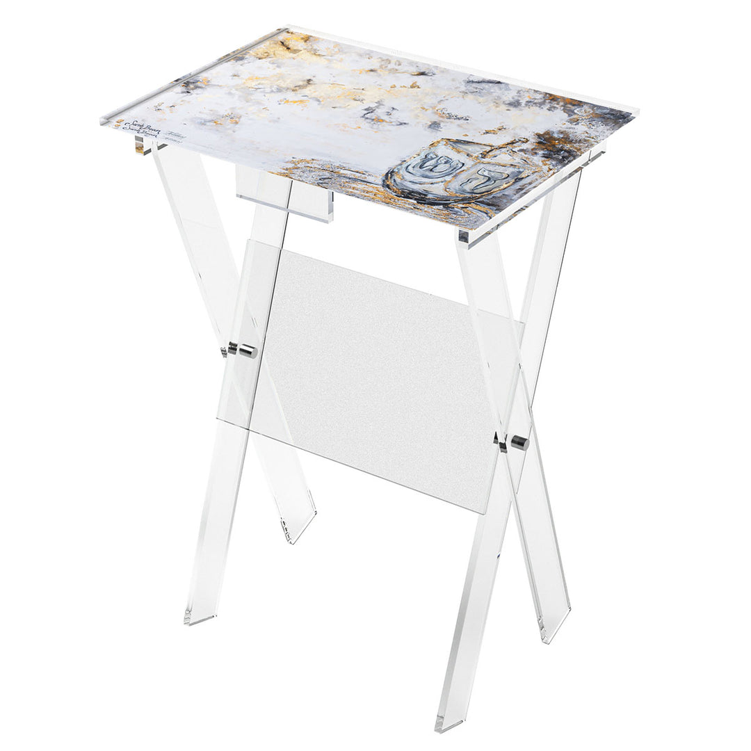 Artwork Foldable Chanukah Table