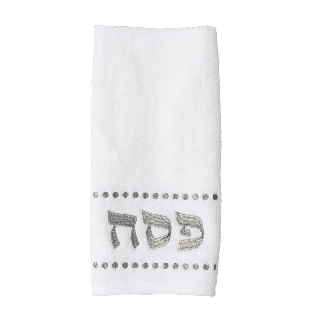 Pesach Towel - Silver