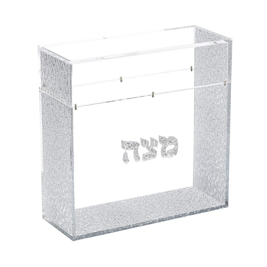 Matzah Box, Large - Silver