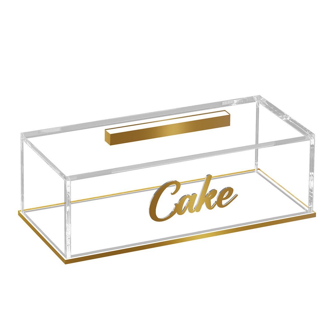 Classic Cake Log Holder - Gold