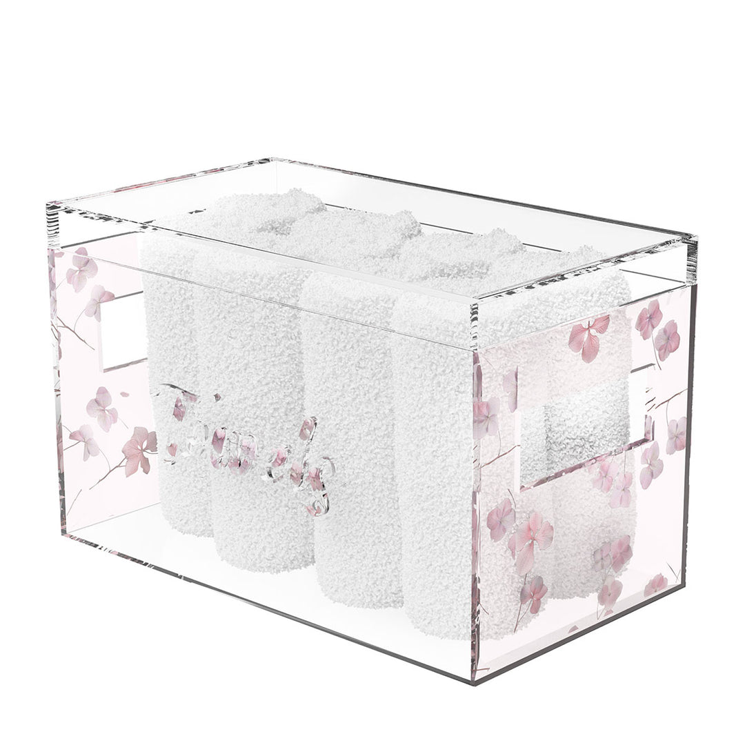 Hydrangea Towel Box